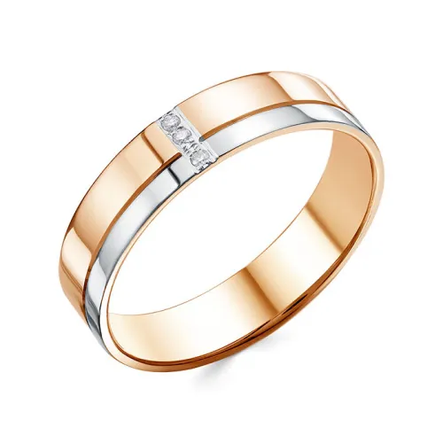 Обручальное кольцо,  Золото 585,  Т0388-120