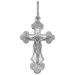 Подвеска крест, Серебро 925 KP 6