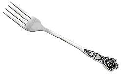 Вилка столовая,  Серебро 925 40020062У05  Вилка столовая,  Серебро 925 40020062У05