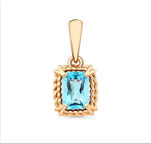 Подвеска фантазийная,  Золото 585, 03-3-676-1300-010