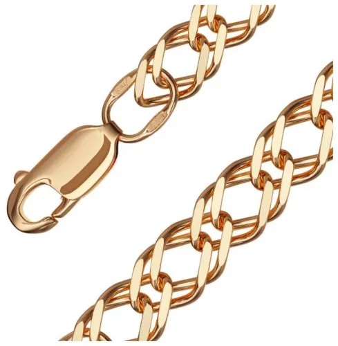 Цепочка Золото 585, плетение Ромб, ЦРС250А2-А51-55