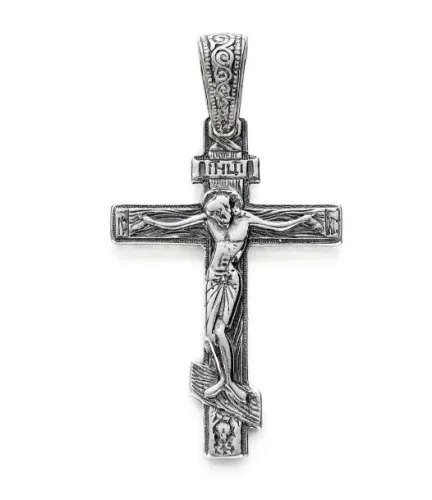 Подвеска крест, Серебро 925, 97