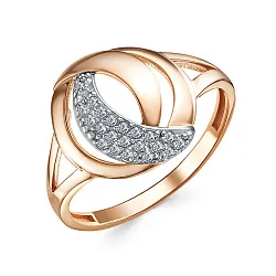 Кольцо Золото 585, Фианит 1534107 1 1 1