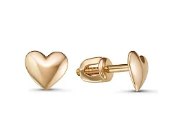 Серьги пусеты-гвоздики, Золото 585 2723400 1 10