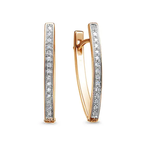 Серьги, Золото 585, С0876-120 Серьги, Золото 585, С0876-120