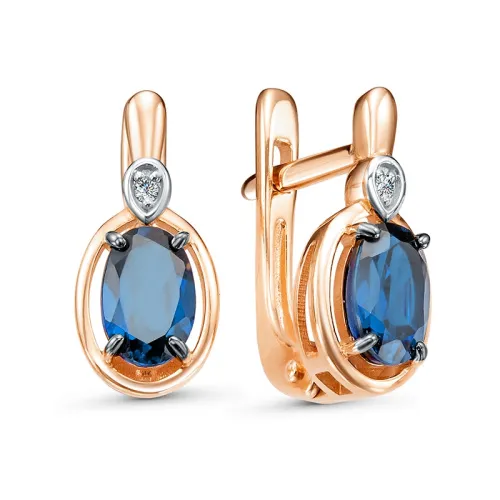 Серьги, Золото 585, 2733908 1 6 1