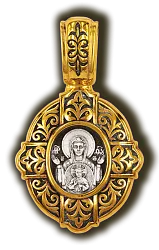 Иконка нательная,  Серебро 925 08334