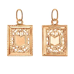 Мусульманская подвеска, Золото 585 КМ-003