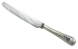 Нож столовый"Подснежник",  Серебро 925 40030098А05  Нож столовый"Подснежник",  Серебро 925 40030098А05