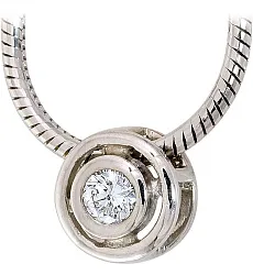 Колье,  Золото 585, Бриллиант 323521ю Колье,  Золото 585, Бриллиант 323521ю