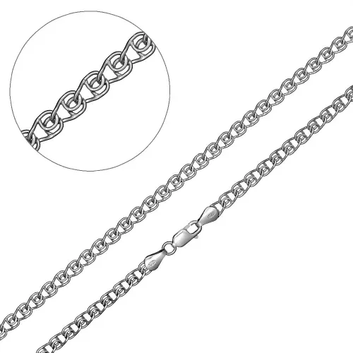 Цепочка Серебро 925, плетение Лав (LOVE), Лав 0,5 Цепочка Серебро 925, плетение Лав (LOVE), Лав 0,5