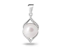 Подвеска фантазийная,  Серебро 925, Жемчуг 657288