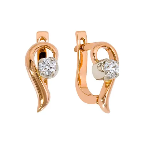 Серьги, Золото 585, 132811ю