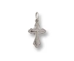 Подвеска крест, Золото 585 1305054400 Подвеска крест, Золото 585 1305054400