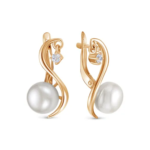 Серьги, Золото 585, Z2-10594 Серьги, Золото 585, Z2-10594