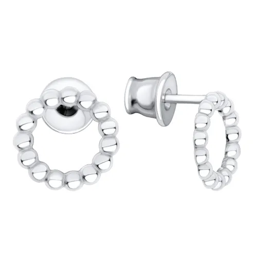 Серьги пусеты-гвоздики, Серебро 925, 2340405427