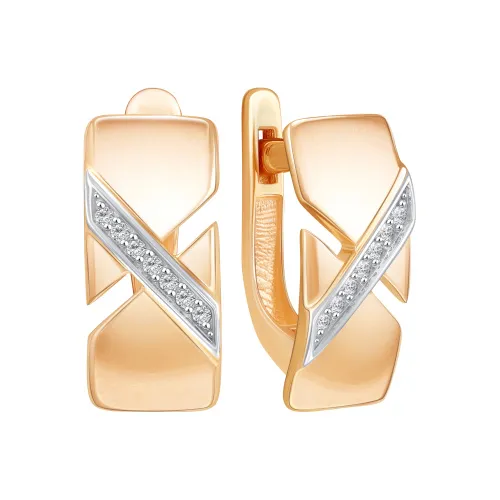 Серьги, Золото 585, 01-52-0218-00