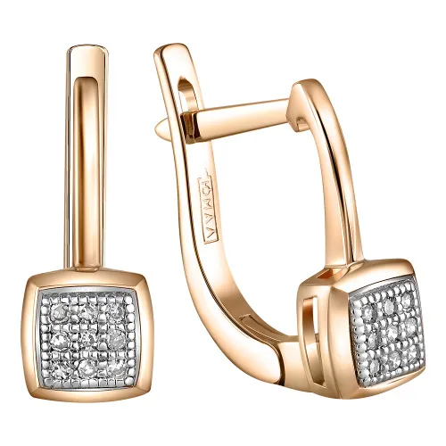 Серьги, Золото 585, 84-41E01449-S0DD