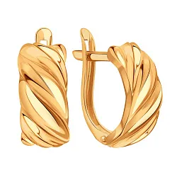 Серьги, Золото 585 Т10002Г364 Серьги, Золото 585 Т10002Г364