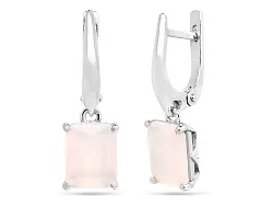 Серьги, Серебро 925, Кварц 642457