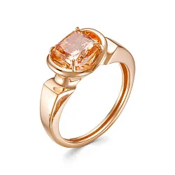 Кольцо Золото 585, Фианит 110611