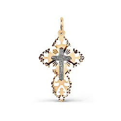 Подвеска крест, Золото 585 Т13066679