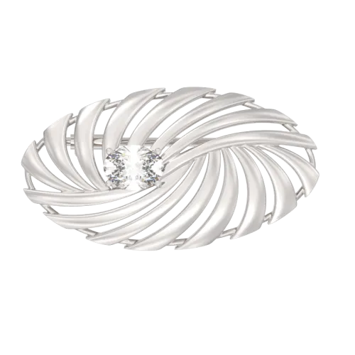 1045484-01210 Брошь Серебро 925, 1045484-01210