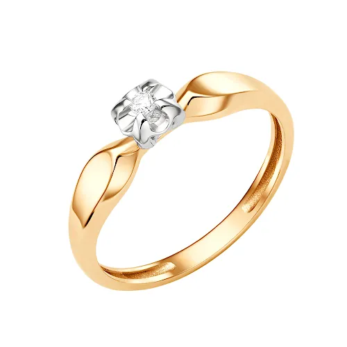 Помолвочное кольцо,  Золото 585, К112-6670 Помолвочное кольцо,  Золото 585, К112-6670