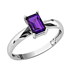 Кольцо Серебро 925, Аметист К625-6068Ам Кольцо Серебро 925, Аметист К625-6068Ам