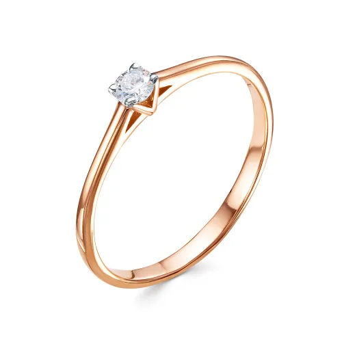 Помолвочное кольцо,  Золото 585, 01-01-0614-00