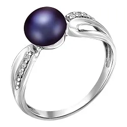 Кольцо Серебро 925, Жемчуг 90-01-6920-50