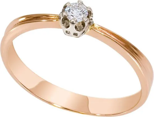 Помолвочное кольцо,  Золото 585, 284011ю