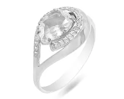 Кольцо Серебро 925, Хрусталь горный 647038