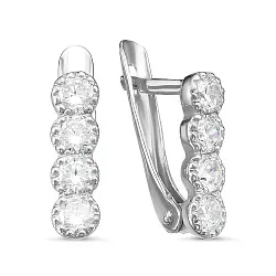 Серьги, Серебро 925, Фианит с3234р Серьги, Серебро 925, Фианит с3234р