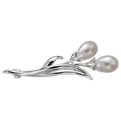  Брошь Серебро 925, Жемчуг PCH 215B