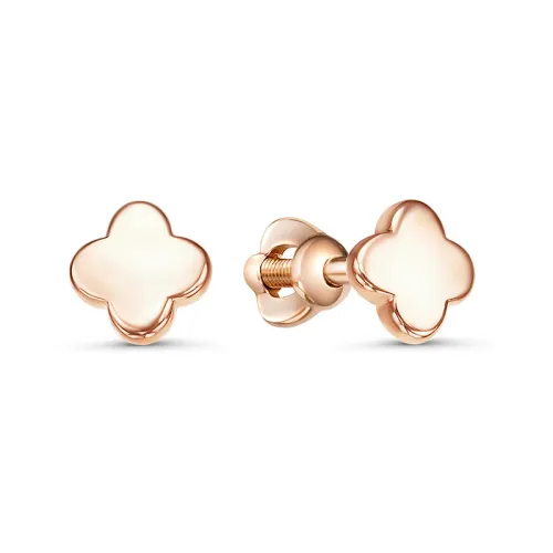 Серьги пусеты-гвоздики, Золото 585, 2691000 1 10