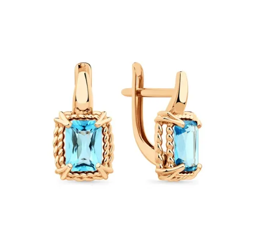 Серьги, Золото 585, 02-3-676-1300-010