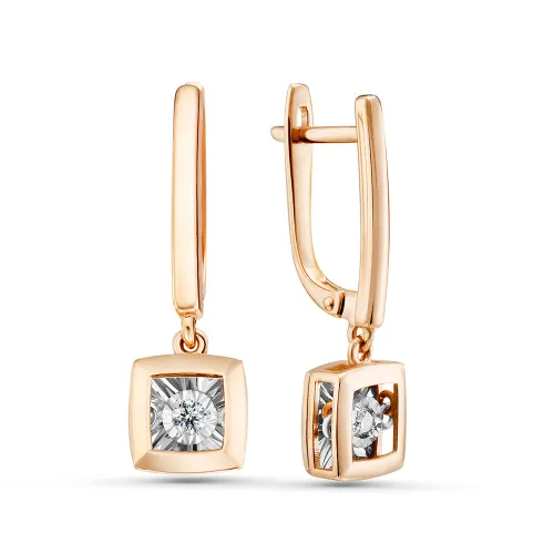 Серьги, Золото 585, 02-11-5704-11-00 Серьги, Золото 585, 02-11-5704-11-00