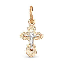 Подвеска крест, Золото 585 20-0194