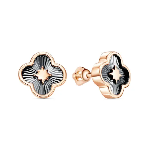 Серьги пусеты-гвоздики, Золото 585, 2698610 1 2