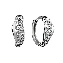 Серьги, Серебро 925, Фианит с105072р                  Серьги, Серебро 925, Фианит с105072р