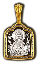 Иконка нательная,  Серебро 925 08174