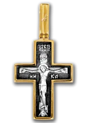 Подвеска крест, Серебро 925 101.220