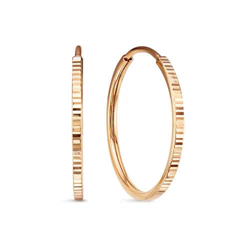 Конго/серьги-кольца,  Золото 585 , 5204158/15