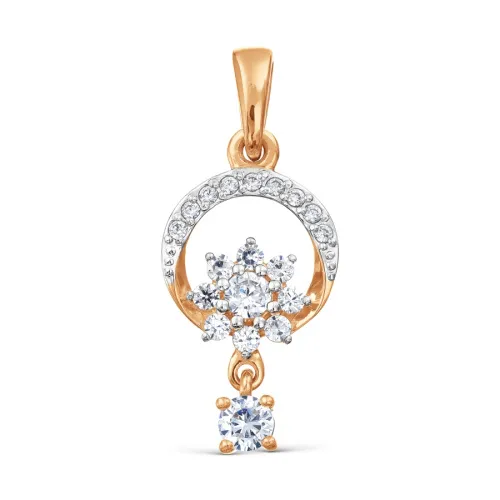 Подвеска фантазийная,  Золото 585, Т142035231