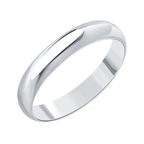 Обручальное кольцо,  Серебро 925,  К-5-4нср