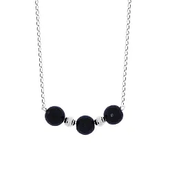 Колье,  Серебро 925, Прочие вставки 8340433024-40