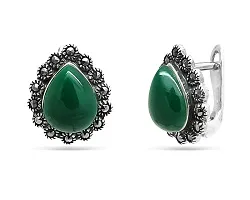 Серьги, Серебро 925, Марказит 638910