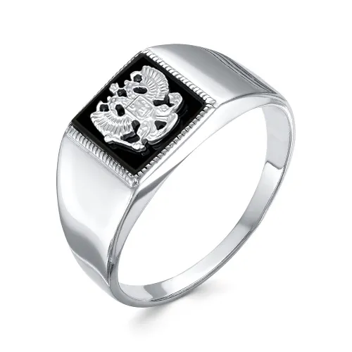 Кольцо мужское (печатка). Серебро 925, 90-01-0912-00