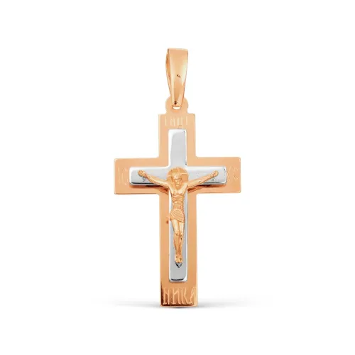 Подвеска крест, Золото 585, Т13006710